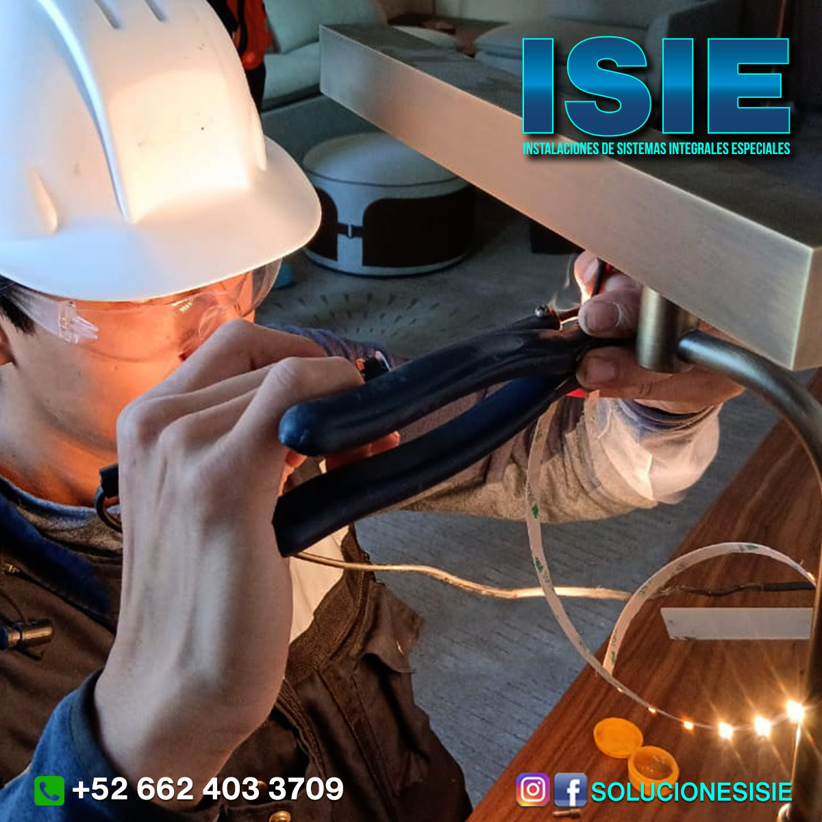 Instalaciones eléctricas profesionales.